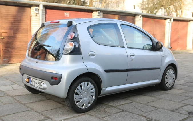 Citroen C1 cena 9300 przebieg: 125000, rok produkcji 2006 z Warszawa małe 79